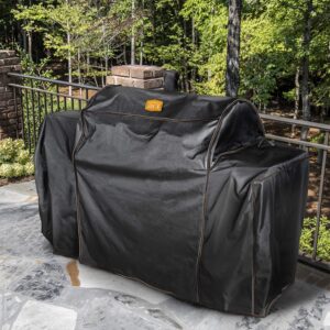 Oklahoma Joe's Longhorn Combo Smoker and Grill Cover 8899576P04 Water Resistant